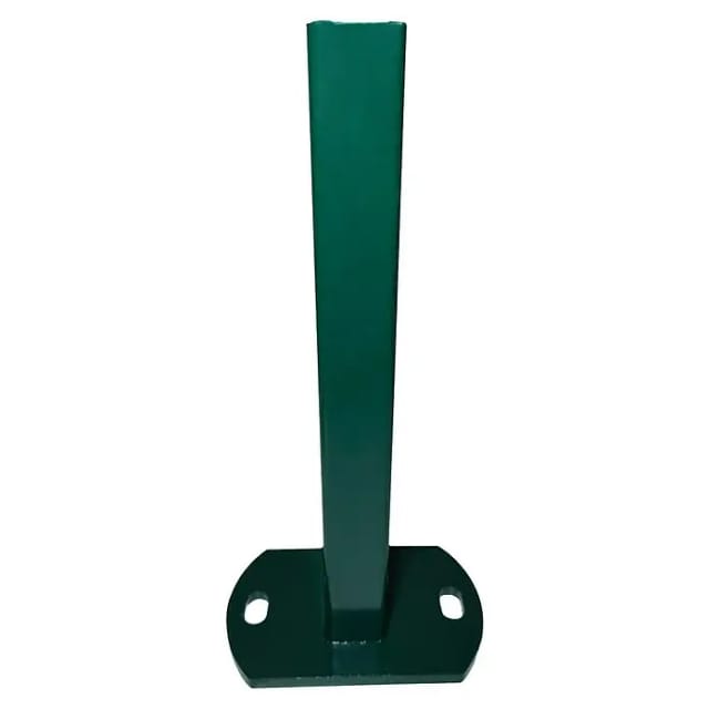 Pfostenfußplatte Schmal 30 cm x 15 cm x 10 cm Moosgrün
