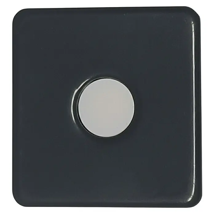 Zaunpfosten Klemmplättchen 31 mm x 26 mm x 2 mm Anthrazit