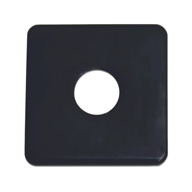 Zaunpfosten Klemmplättchen 31 mm x 26 mm x 2 mm Anthrazit