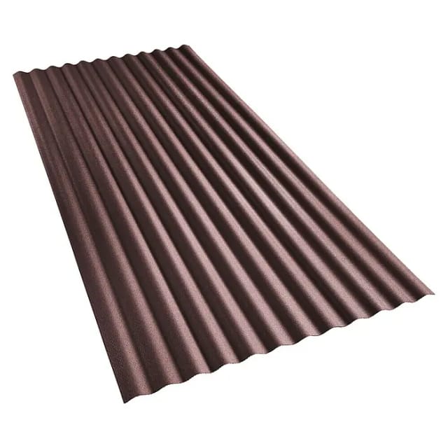Gutta Wellplatte Guttanit+ 76/18 Rot 200 cm x 90 cm