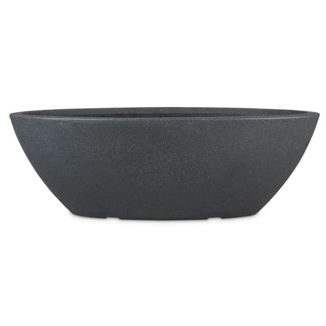 Scheurich Jardiniere Padua 59 cm x 24,5 cm x 19,5 cm Schwarz Granit