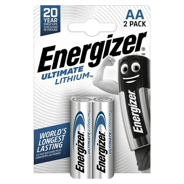 Energizer Batterie Ultimate Lithium AA Mignon 2 Stück