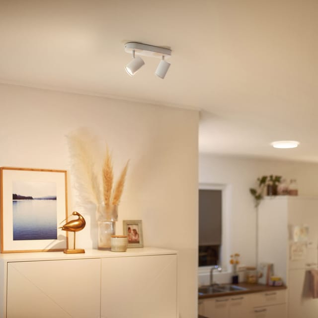 WIZ LED-Deckenleuchte Imageo 2er-Spot Tunable White & Color 690,m Weiß