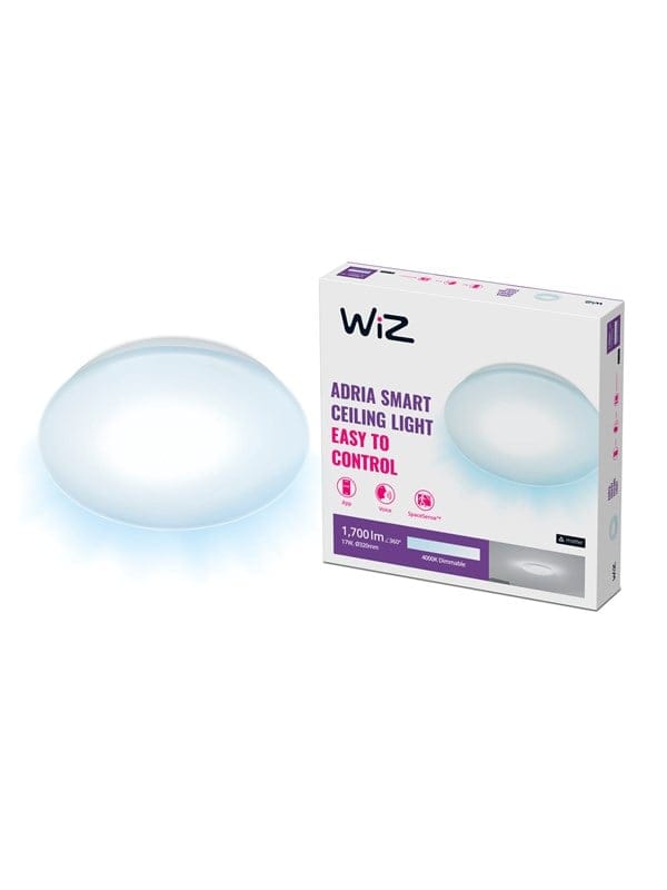 WiZ LED-Deckenleuchte Adria Tunable White 1200,m 4000 K Ø 32 cm