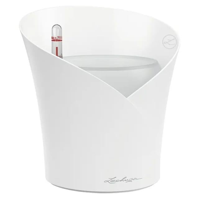 Lechuza® Pflanzgefäß Orchidea Color Ø 18 cm x 20 cm Weiß matt