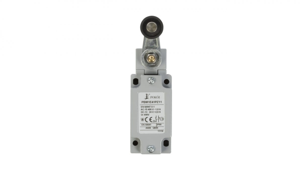 Endschalter Aus Metall, 1r 1z Schnapphebel Mit Kunststoffrolle Ø22 Pbm1e41pz11 A37-3480