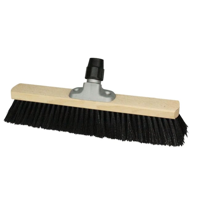 LUX-TOOLS Saalbesen 40 cm Qualitätsmischung Power-Stick Prestige