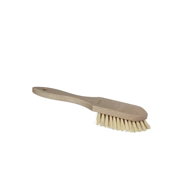 LUX-TOOLS Stielbürste 26 cm Kunstfibre Holz spitz