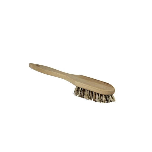 LUX-TOOLS Stielbürste 26 cm Borste Holz spitz