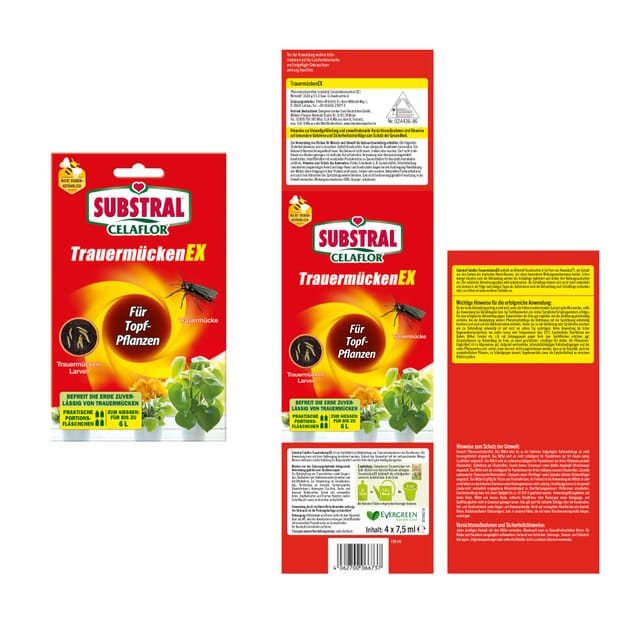 Substral Celaflor TrauermückenEx 4 x 7,5 ml