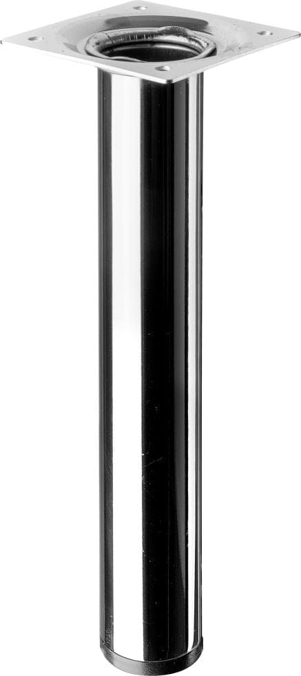 Hettich Tischbein Ø 30 mm x 200 mm Chrom