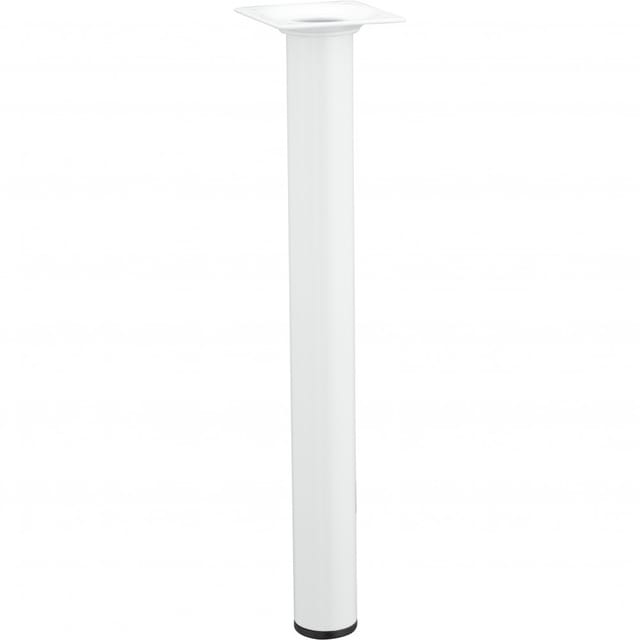 Hettich Tischbein Ø 30 mm x 300 mm Weiß