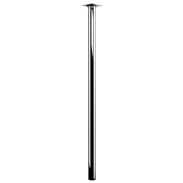 Hettich Tischbein Ø 30 mm x 700 mm Chrom