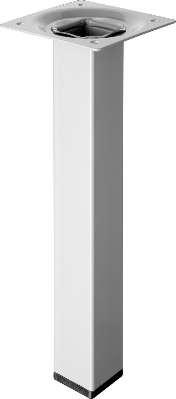Hettich Tischbein 25 mm x 25 mm x 200 mm Aluminium-Optik