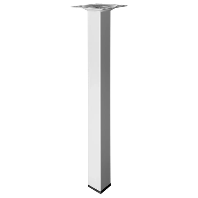 Hettich Tischbein 25 mm x 25 mm x 300 mm Aluminium-Optik