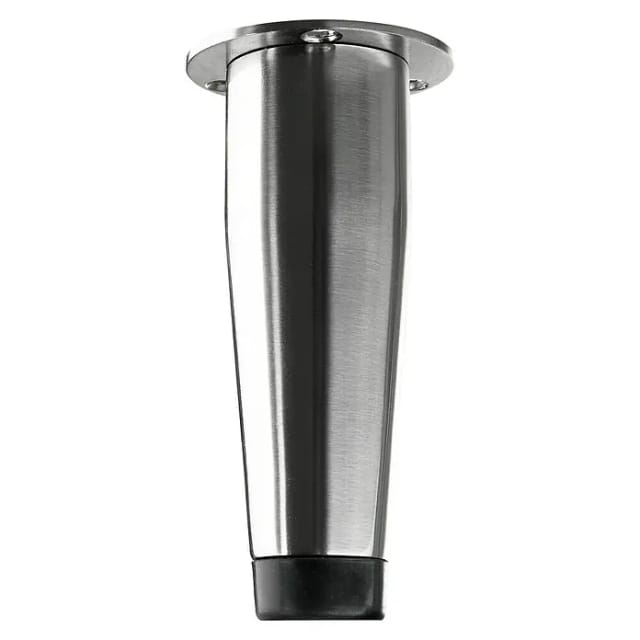 Hettich Möbelfuß Vitima Ø 50 mm x 100 mm Edelstahl-Optik