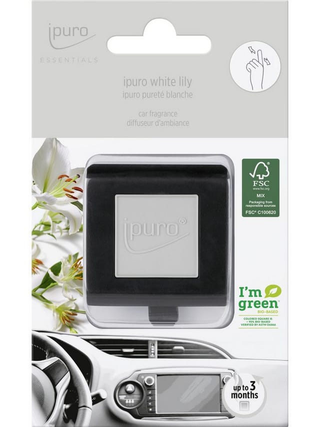 ipuro ESSENTIALS Autoduft White Lily 1ml