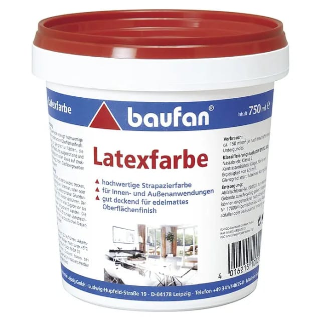 Baufan Latexfarbe 750 ml