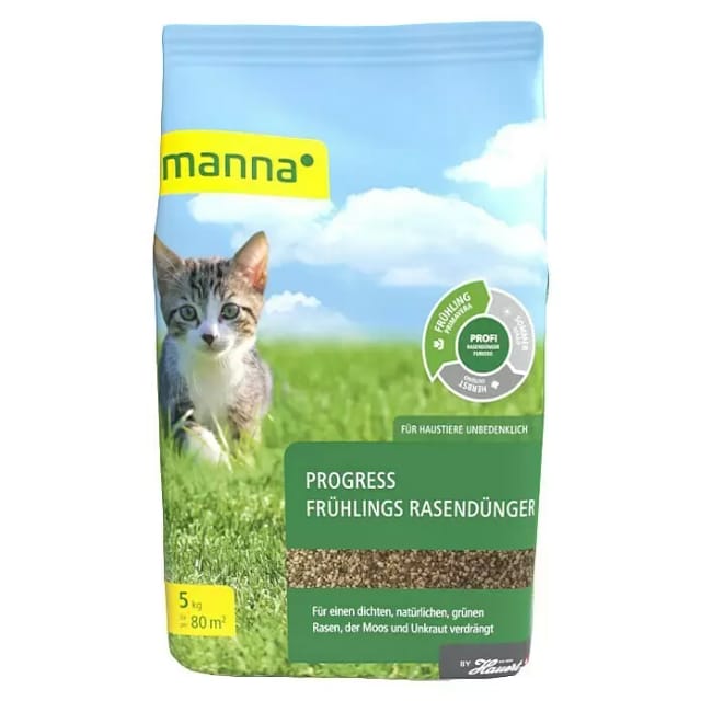 Manna Progress Frühlings Rasendünger 5 kg