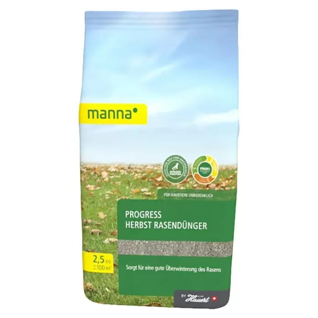 Manna Progress Herbst Rasendünger 2,5 kg