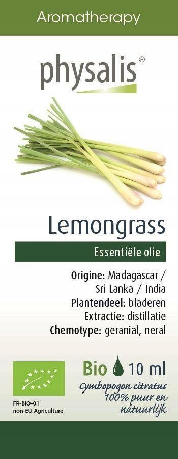 Ätherisches Öl Aus Zitronengras (physalis), 10 Ml