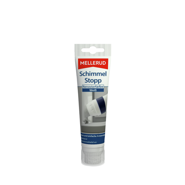 Mellerud Schimmel Stopp Ausbesserungsfarbe Weiss 90 ml