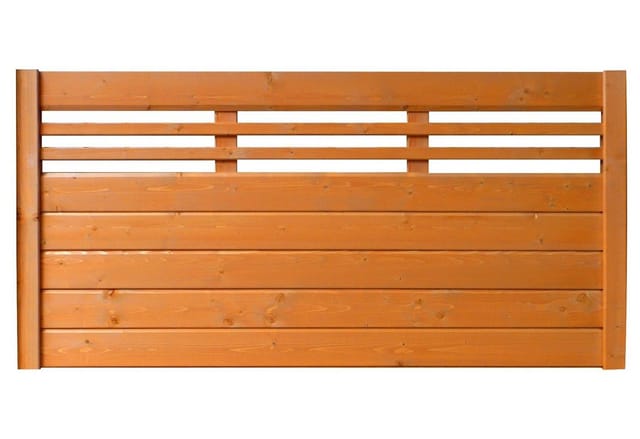 Sichtschutzzaun-Element Typ 137 180 cm x 90 cm Kirschbaumfarben