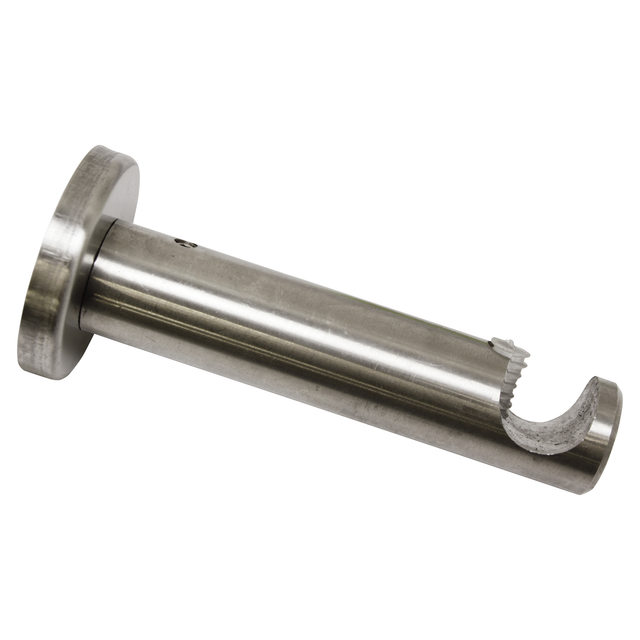 Gardinia Träger New York für Ø 12 mm offen Edelstahl 7,5 cm