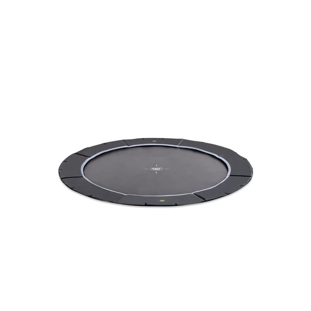 Exit Toys Ebenerdiges Trampolin Dynamic Sports Ø 366 cm Schwarz