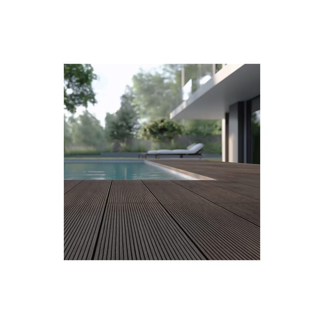 Home Deluxe WPC-Terrassendielen Samana Dunkelbraun 50 m²