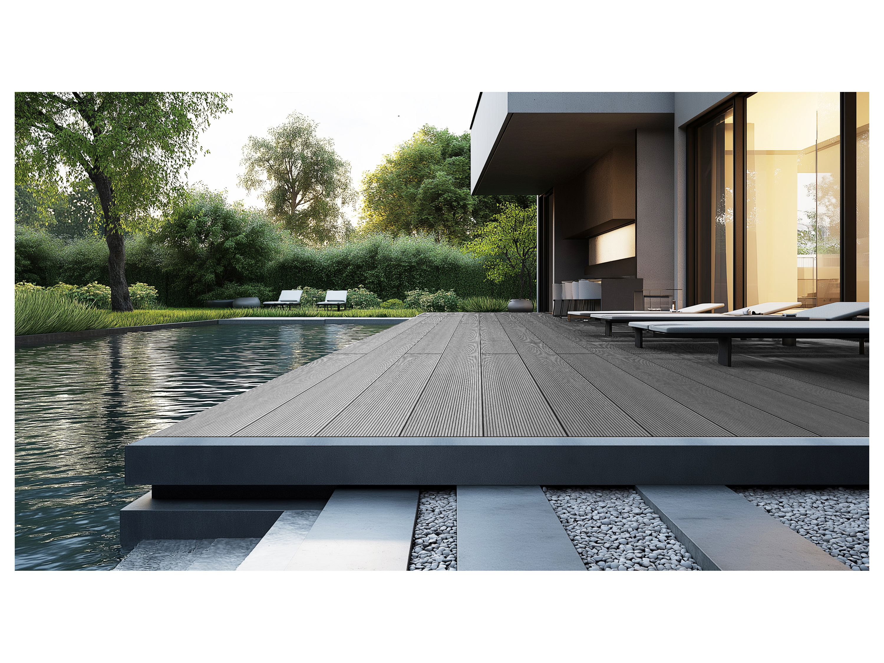 Home Deluxe WPC-Terrassendielen Samana Hellgrau 10 m² Bild 3