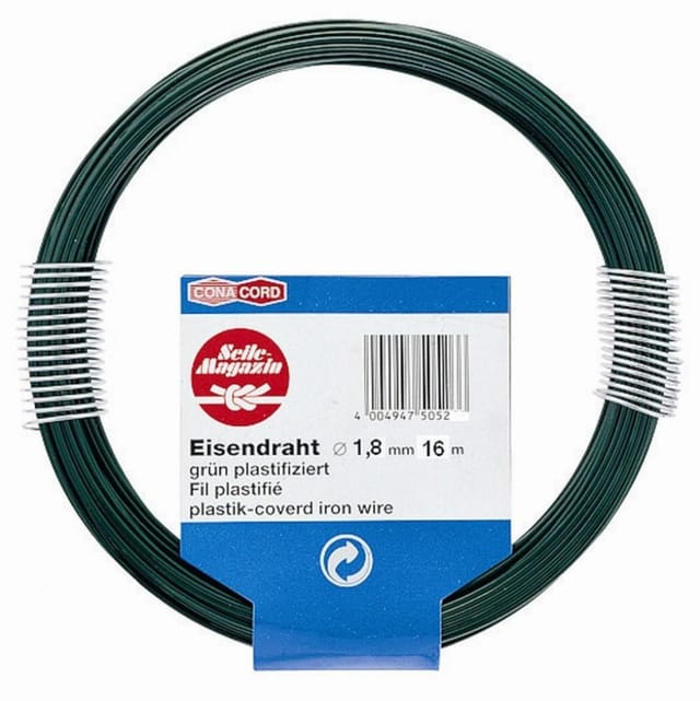 Conacord Eisendraht Ø 1,8 mm x 16 m Grün