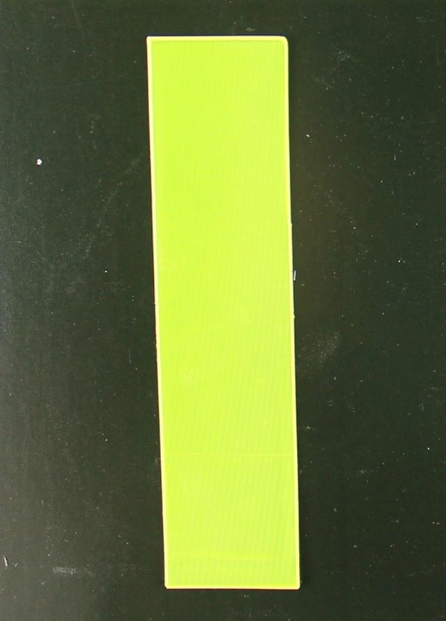 Conacord Klebebuchstabe I Reflektierend 8 cm Gelb