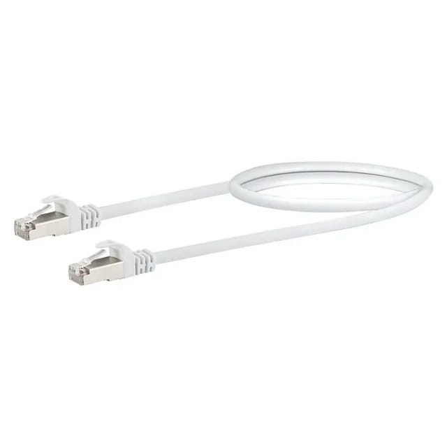 Schwaiger CAT 6 Netzwerkkabel (SF/UTP) RJ45 Stecker > RJ45 Stecker 50 cm Weiß