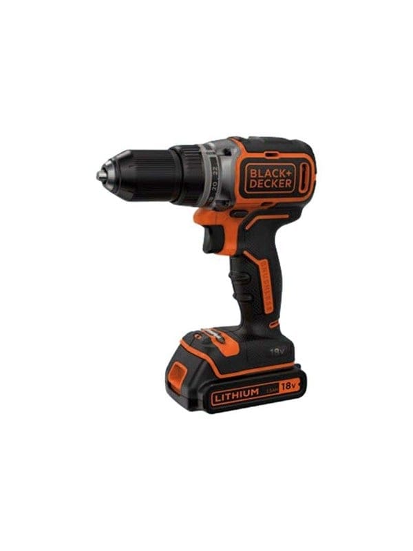 Black+Decker 18 V Akku-Bohrschrauber BL186KB inkl. 1,5 Ah Akkus mit Koffer