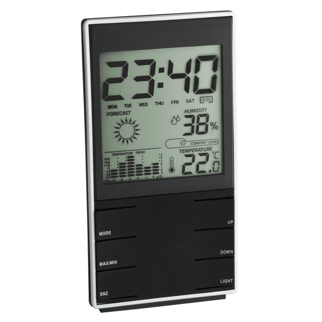 TFA Elektronische Wetterstation Schwarz