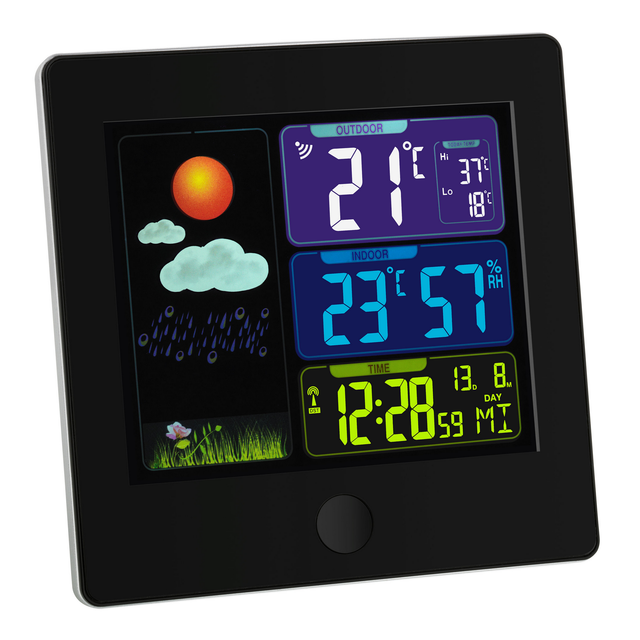 TFA Funk-Wetterstation Sun Schwarz