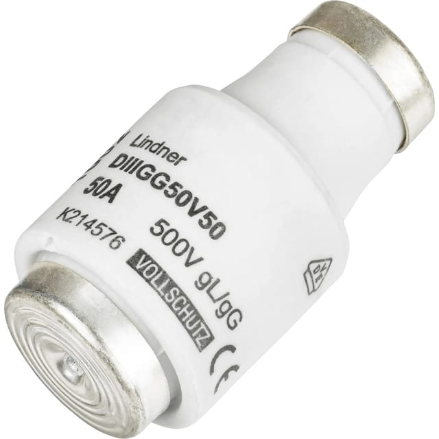 Sicherung DIII/E33 50 A Träge 5 Stück