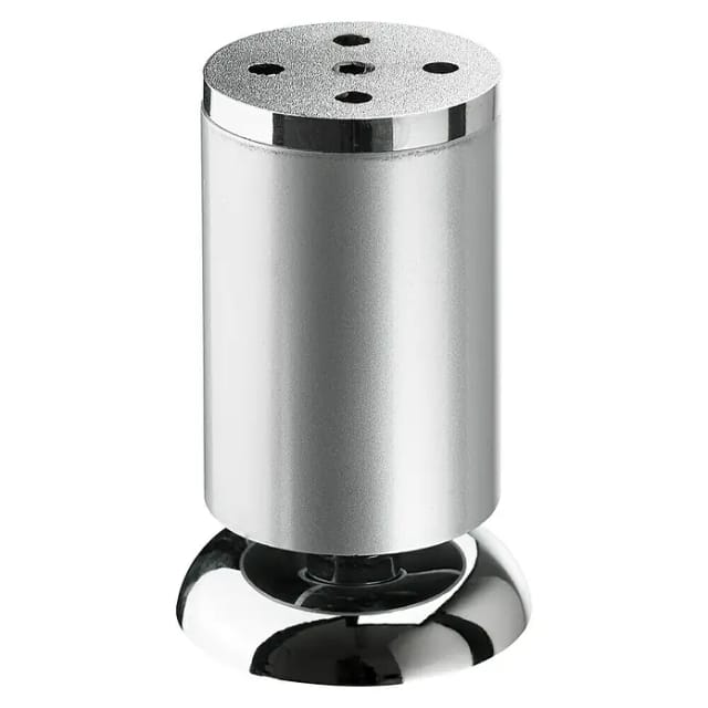 Hettich Möbelfuß Ø 50 mm x 100 mm Chrom matt