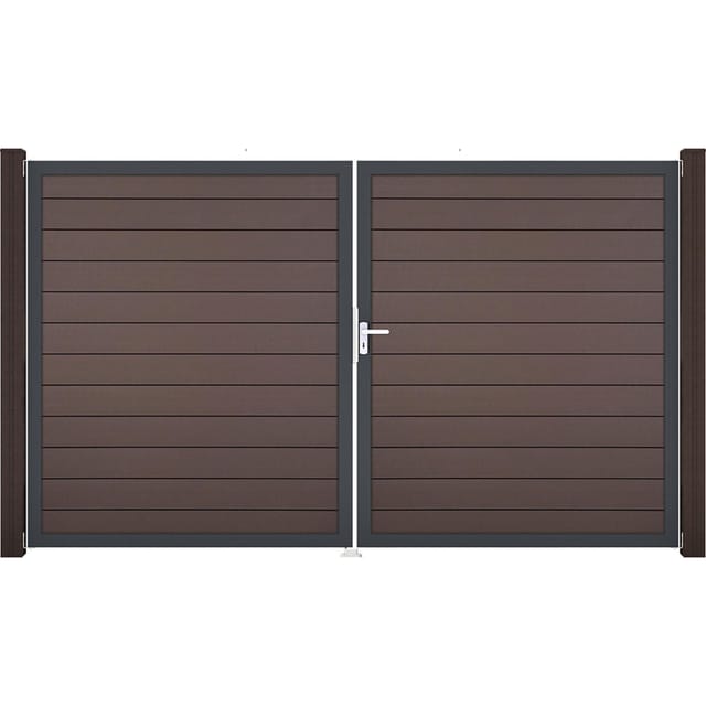 GroJa Solid Steckzaun Tor DIN Rechts DB Terra