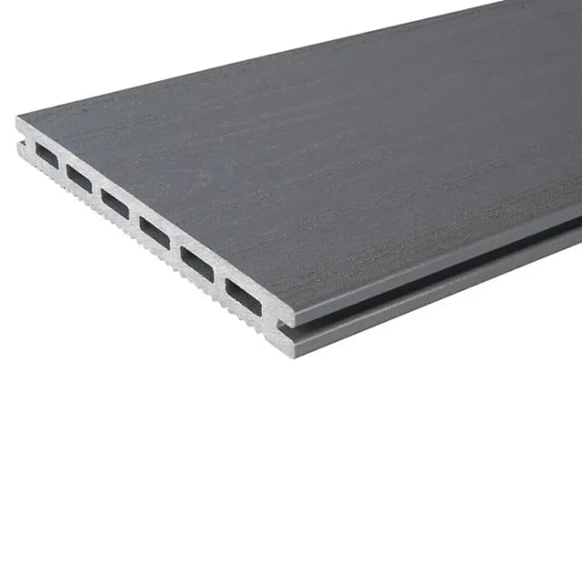 Kovalex Terrassendiele WPC XL Steingrau 300 cm x 19 cm x 2 cm