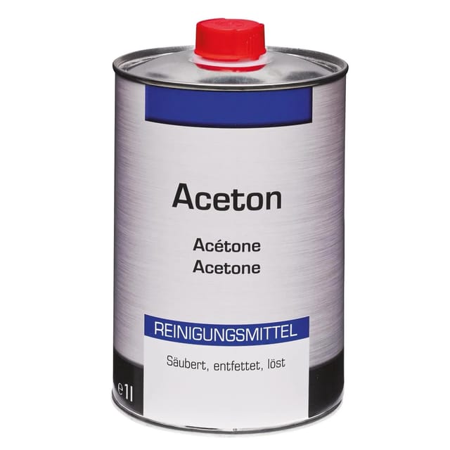 Aceton Reinigungsmittel Transparent 1,