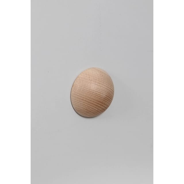 Endkappe Buche für Holzhandlauf Ø 52 mm - Handlauf Zubehör inkl. Montagematerial