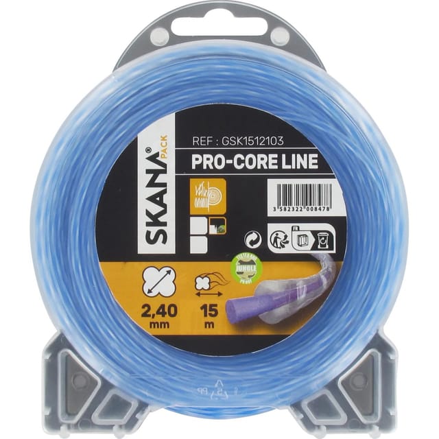Skana Premium-Mähfaden Pro Core Ø 2,4 mm x 15 m