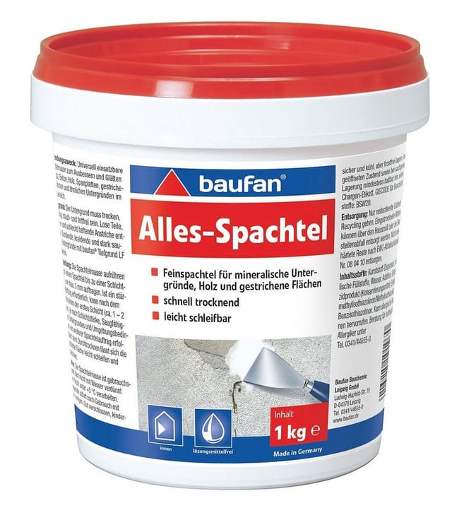 Baufan Allesspachtel 1 kg