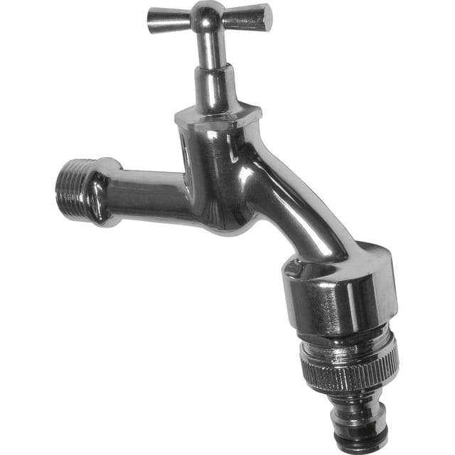 LUX-TOOLS Knebelauslaufventil 21 mm (R 1/2)