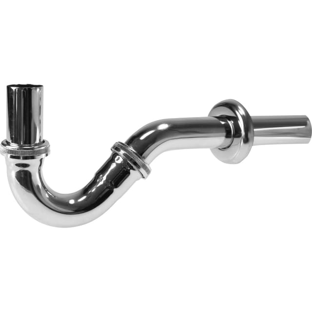 LUX-TOOLS Bidet Röhrengeruchsverschluss 38,9 mm (G 1 1/4) Chrom