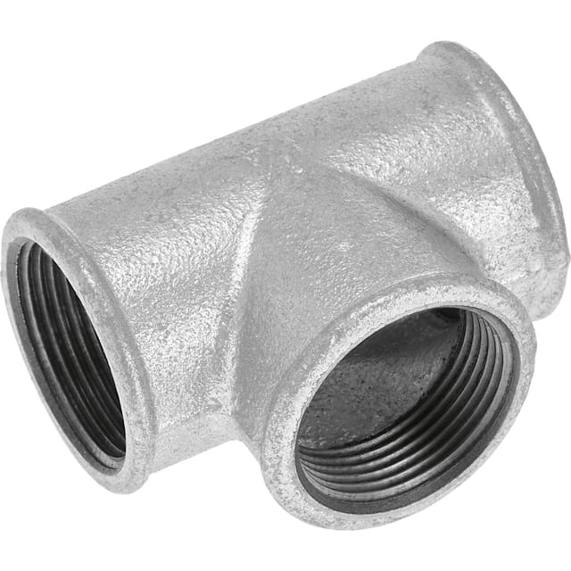 LUX-TOOLS T-Stück 38,9 mm (Rp 1 1/4) Temperguss