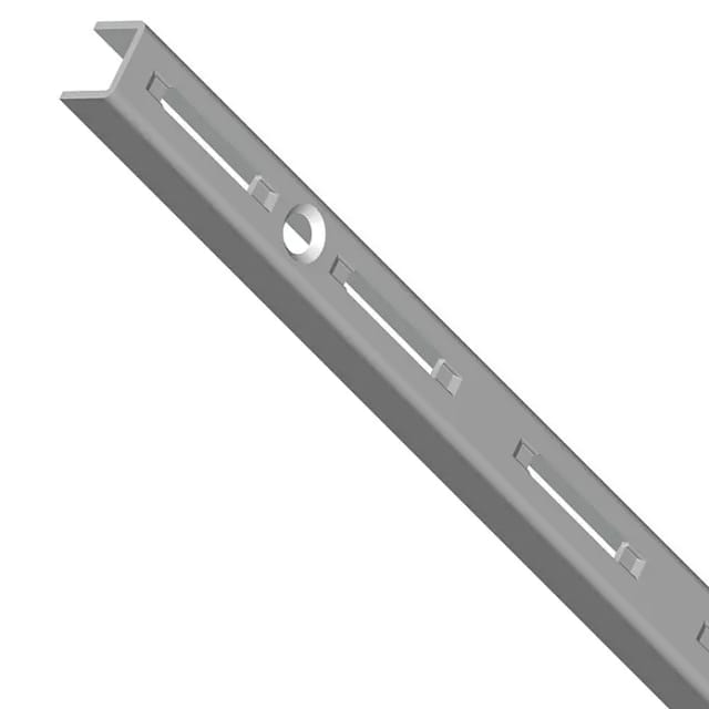 Regalschiene Silber 150 cm bis 55 kg