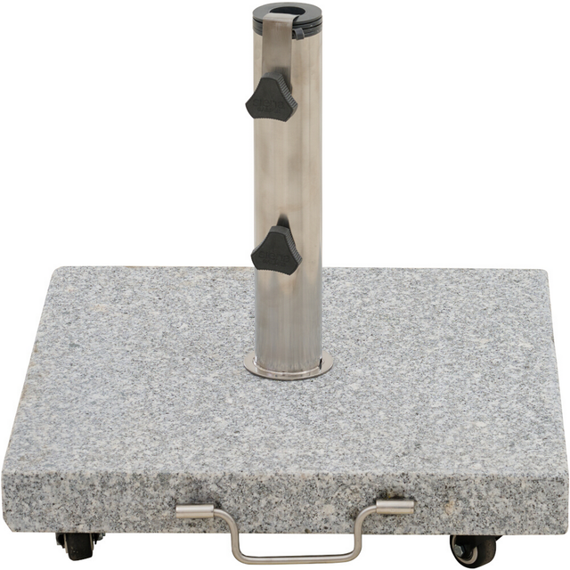 Siena Garden Schirmständer Ennio 28 kg 45 cm x 45 cm x 3,7 cm Grau